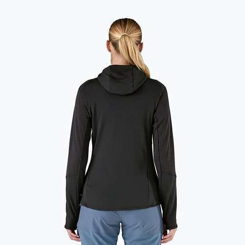 Geacă softshell pentru femei Patagonia R1 Hybrid Pullover Hoody black
