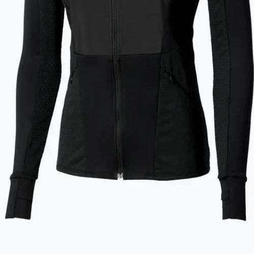 Geacă de alergare pentru femei Mizuno Active Warm Hybrid Full Zip Hooded black