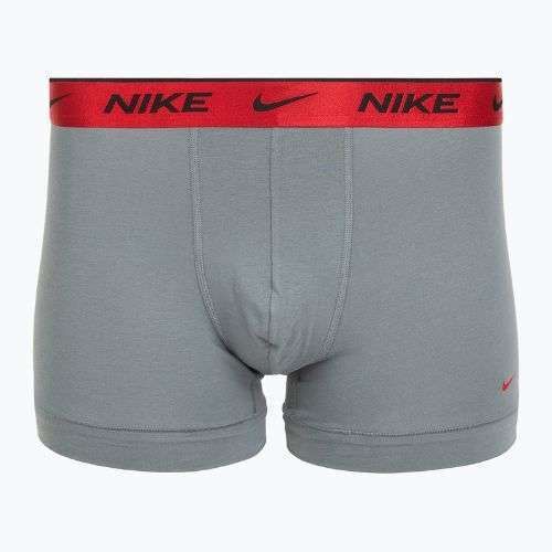 Boxeri pentru bărbați Nike Everyday Cotton Stretch Trunk 3 perechi blk mt airmx wb/uni red/clear grey high shine wb