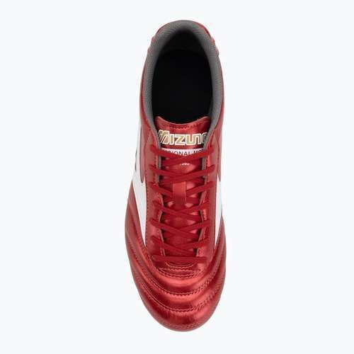 Încălțăminte de fotbal Mizuno Morelia II Club FG morelia 40th red/white/black