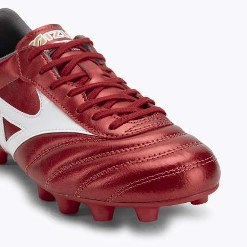 Încălțăminte de fotbal Mizuno Morelia II Club FG morelia 40th red/white/black