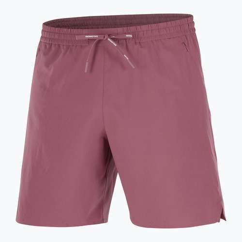 Pantaloni scurți de alergare pentru bărbați Salomon Shakeout C 2IN1 7" nocturne