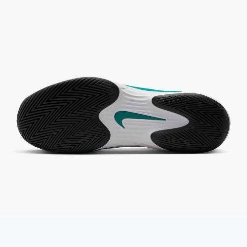 Încălțăminte de tenis pentru bărbați Nike Vapor 12 white / black / radiant emerald