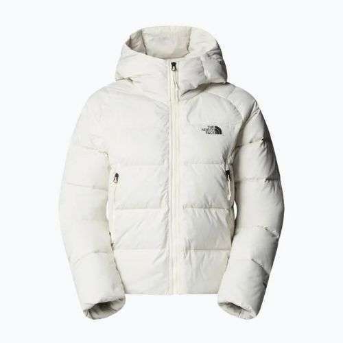 Geacă cu puf pentru femei The North Face Hyalite Down Hoodie white dune