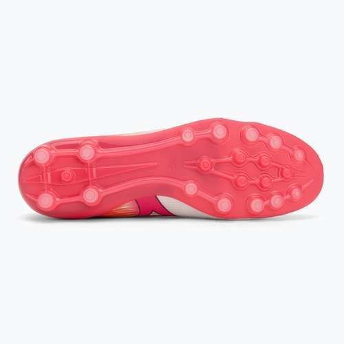 Încălțăminte de fotbal Mizuno Alpha III Japan AG white/fuchsia purple