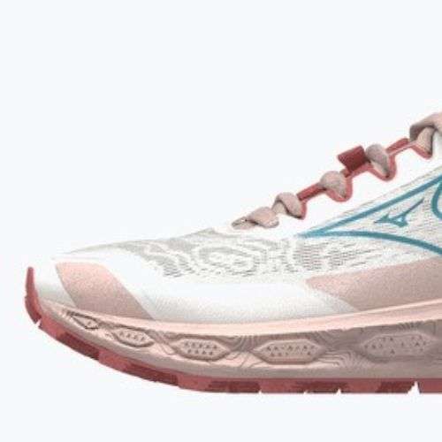 Încălțăminte de alergare pentru femei Mizuno Wave Mujin 11 snow white/larkspur/faded rode