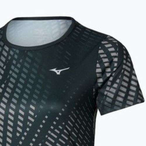 Tricou de alergare pentru femei Mizuno Core Graphic Tee black/gray