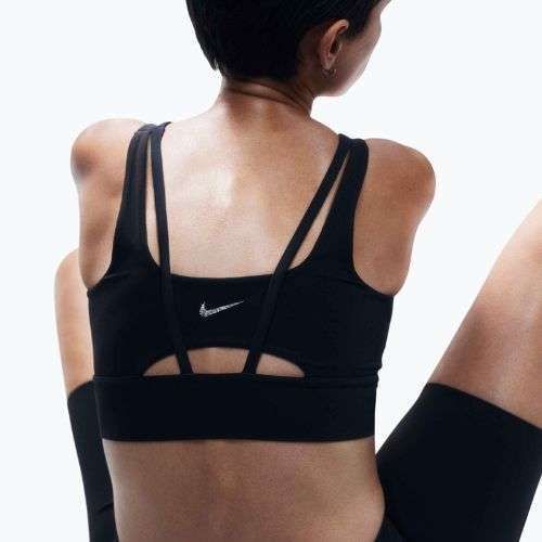 Sutien de antrenament Nike Zenvy Medium-Support black/sail