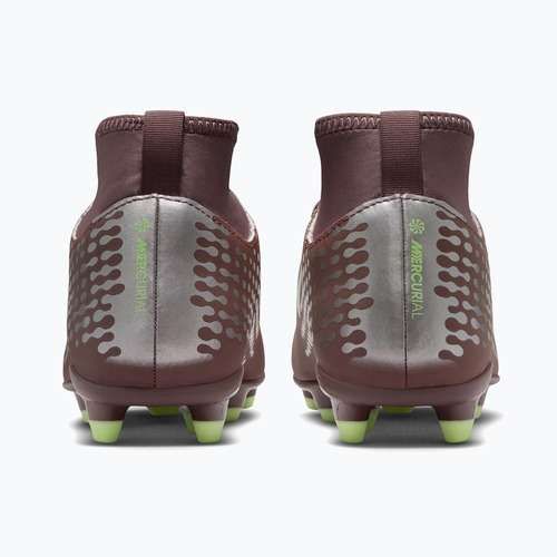 Încălțăminte de fotbal pentru copii Nike Mercurial Superfly 10 Club "Kylian Mbappé" Jr FG/MG plum eclipse/metallic silver