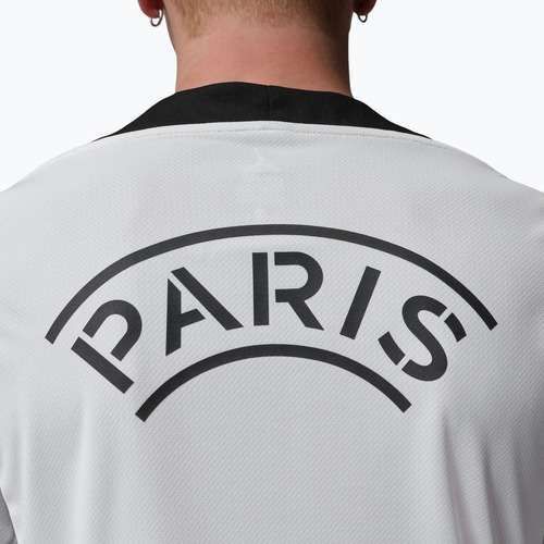 Tricou de fotbal pentru bărbați Nike Paris Saint-Germain Strike SE white/atmosphere grey/black