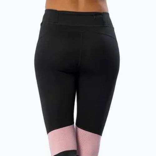Colanți de alergare pentru femei Mizuno Active Warmalite Long black/mauve