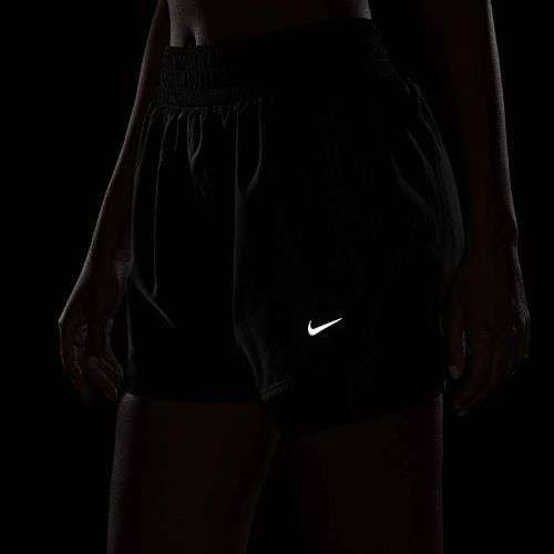 Pantaloni scurți pentru femei Nike One Dri-Fit High-Waisted 3" 2In1 black/white