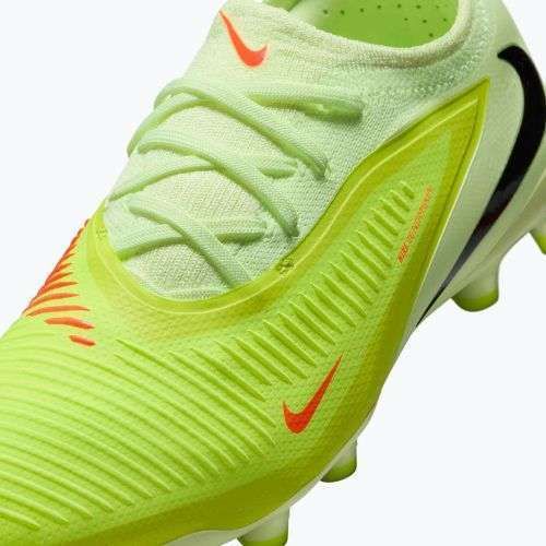 Ghete de fotbal pentru copii Nike Phantom 6 Low Pro FG/MG hyper crimson/limelight/black