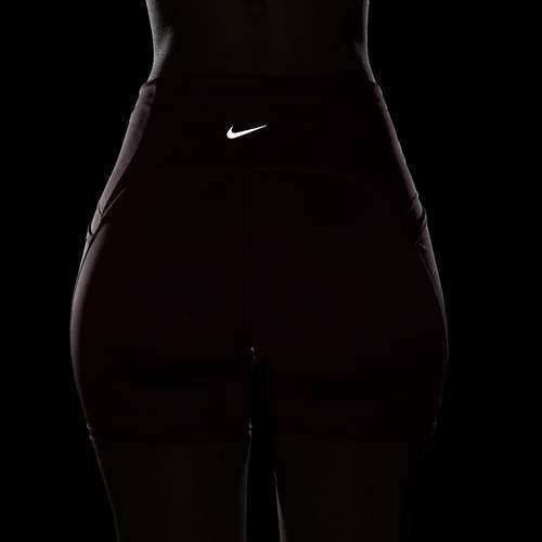 Pantaloni scurți de alergare pentru femei Nike Swift High-Waisted 4" tattoo