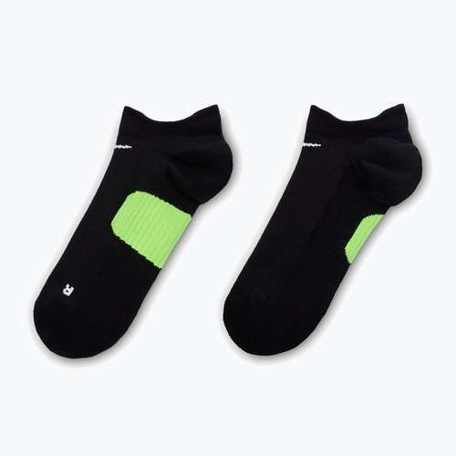 Șosete Nike Running Midweight No-Show black/smoke grey/white
