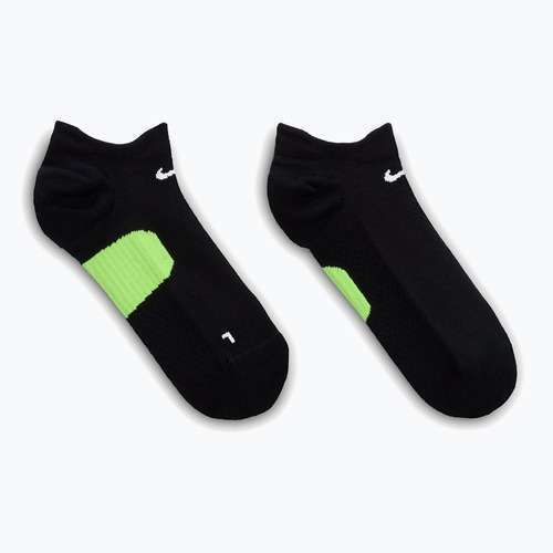 Șosete Nike Running Midweight No-Show black/smoke grey/white