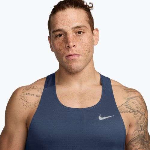 Tricou de alergare pentru bărbați Nike Fast Dri-Fit diffused blue