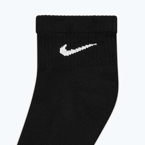 Șosete Nike Everyday Plus Cushioned Ankle 3 perechi black/white