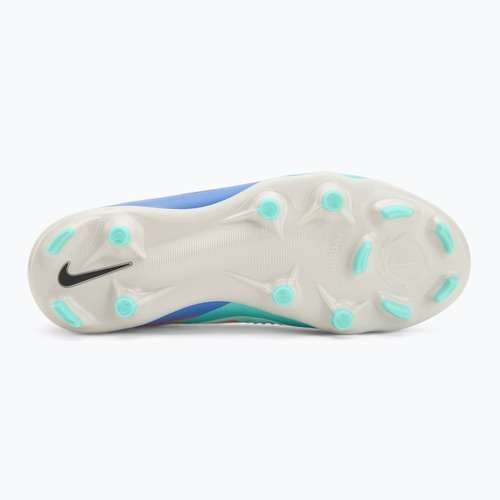 Încălțăminte de fotbal pentru bărbați Nike United Phantom 6 Low Academy Jr FG/MG pistachio frost/hyper orange