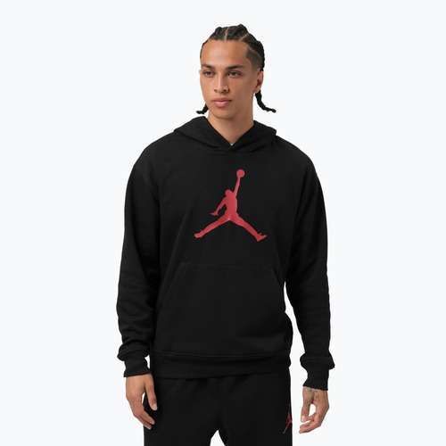 Hanorac bărbătesc Jordan Pullover Hoodie black/gym red
