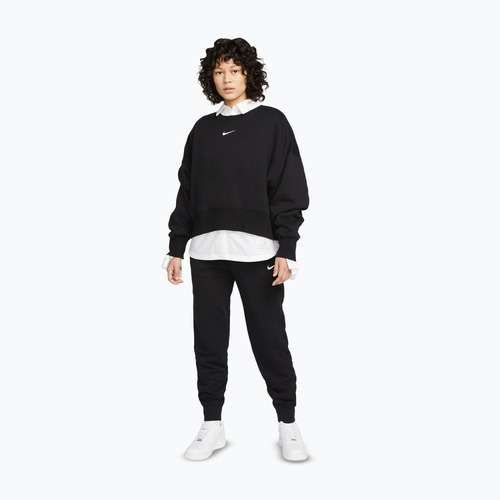 Bluză pentru femei Nike Sportswear Phoenix Fleece Oversized black/sail
