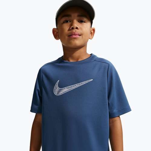 Tricou pentru copii Nike Multi Dri-Fit mystic navy/white