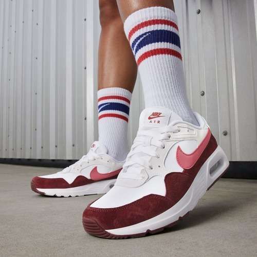 Încălțăminte pentru femei Nike Air Max SC white/team red/adobe