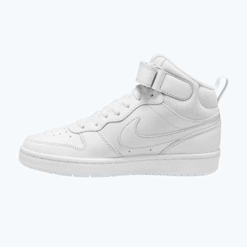 Pantofi Nike Court Borough Mid 2 alb/alb/alb