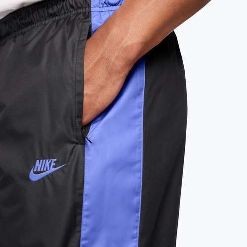 Pantaloni pentru bărbați Nike Windrunner Lined black/sapphire/sapphire