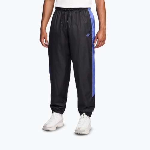 Pantaloni pentru bărbați Nike Windrunner Lined black/sapphire/sapphire