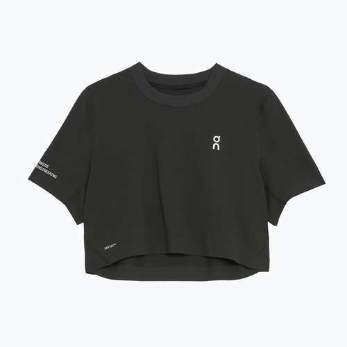Tricou de antrenament pentru femei On Train-T Crop black