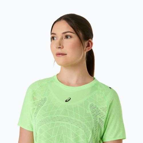Tricou de alergare pentru femei ASICS Metarun SS Top illuminate green