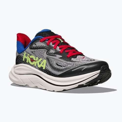 Încălțăminte de alergare pentru copii HOKA Clifton 10 foggy grey/black