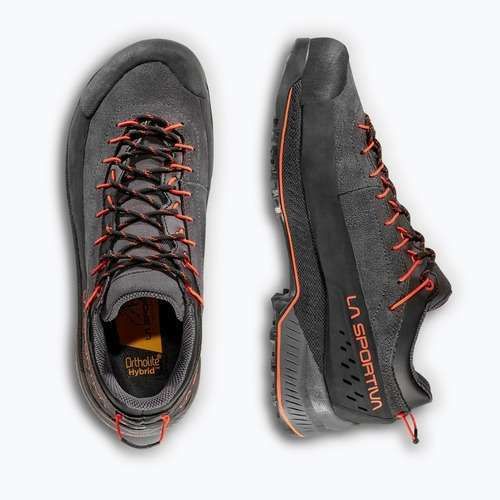 Încălțăminte de abordare pentru bărbați La Sportiva TX4 Evo GTX carbon/cherry tomato