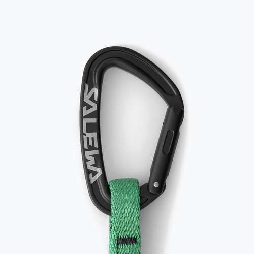 Buclă de cățărare Salewa Ortles Str/Bnt 170 Qd black/irish green