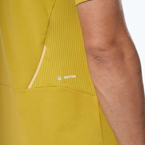 Tricou pentru bărbați Salewa Pedroc Tech Dry olive oil