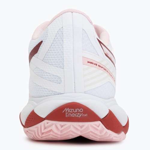 Încălțăminte de tenis pentru femei Mizuno Wave Enforce Tour 2 CC white/pinkesque/barbados/cherry