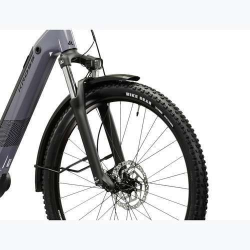 Bicicletă electrică KROSS Influx Suv Hybrid 1.0 820Wh LS gray/black/gloss