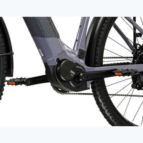 Bicicletă electrică KROSS Influx Suv Hybrid 1.0 820Wh LS gray/black/gloss