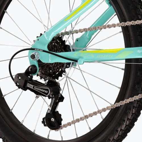 Bicicletă pentru copii KROSS Lea Mini 2.0 celadon/lime/gloss
