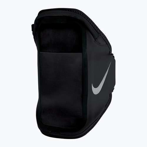 Curea pentru telefon Nike Pocket Arm Band Plus black/black/silver
