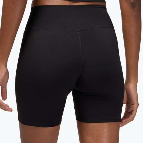 Pantaloni scurți de damă Jordan Sport Dri-Fit High Waisted 6" negru/alb