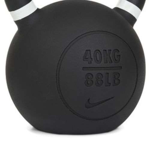Kettlebell Nike Strength Cast Iron OG 40 kg black/white