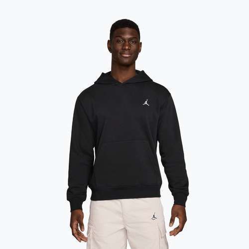Bluză bărbătească Jordan Brooklyn Fleece black/white