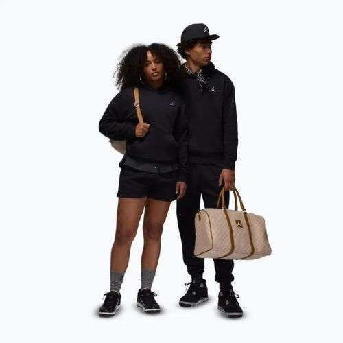 Bluză bărbătească Jordan Brooklyn Fleece black/white