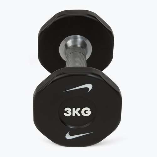 Gantere Nike Strength Pro Urethane Dumbbell 2 x 3 kg black/white