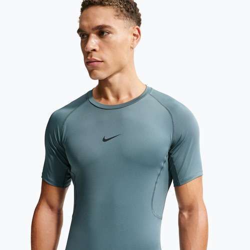 Tricou de antrenament pentru bărbați Nike Pro Dri-Fit Tight Fitness mineral slate/black