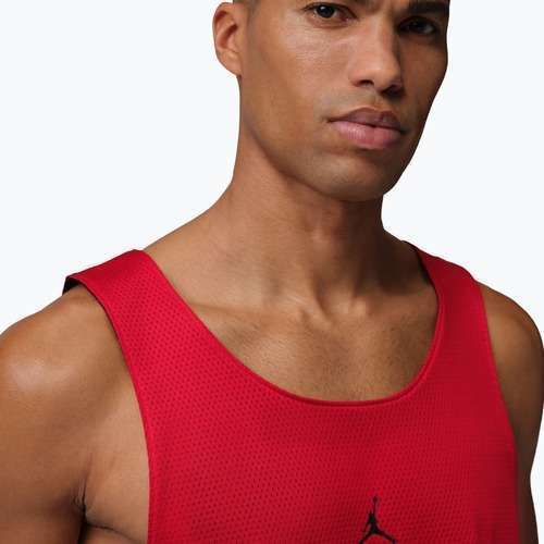 Tricou de baschet pentru bărbați Jordan Sport Reversible gym red/black