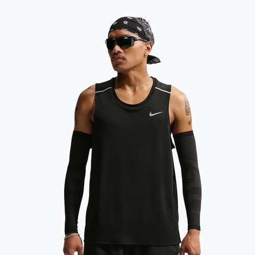 Tricou de alergare pentru bărbați Nike Miler Dri-Fit black