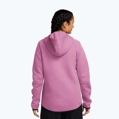 Bluză pentru femei  Nike Sportswear Tech Fleece Windrunner light magenta/black